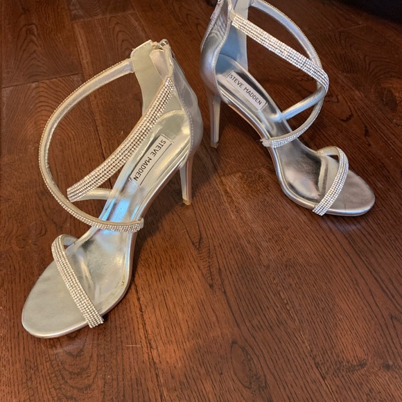 Steve Madden Rhinestone Heels - Picture 2 of 6